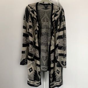 Lucky Brand tribal print cardigan